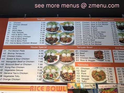 zen teriyaki tanasbourne.